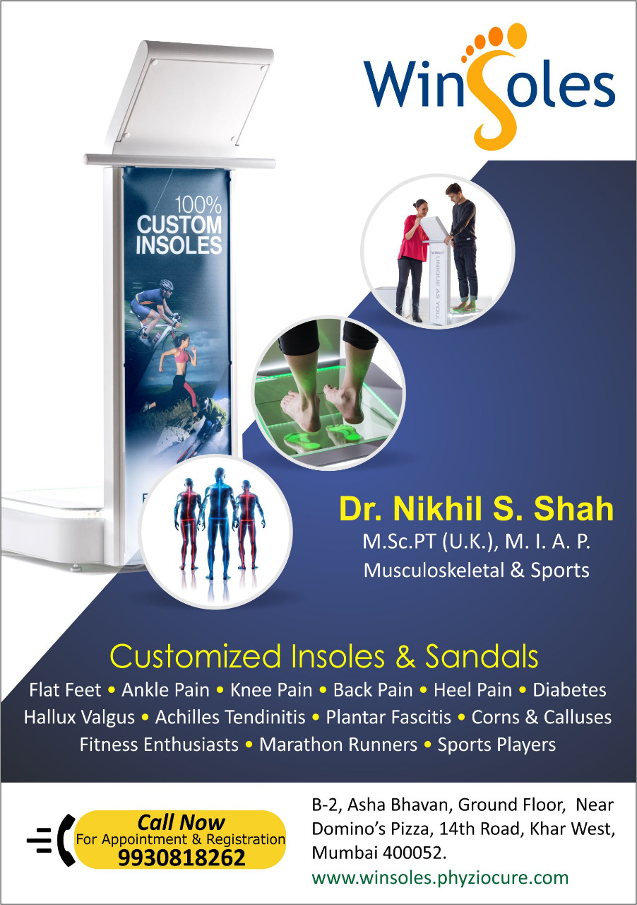 CUSTOMISED INSOLES & SANDALS ON 50% TRS AT KHAR BRANCH